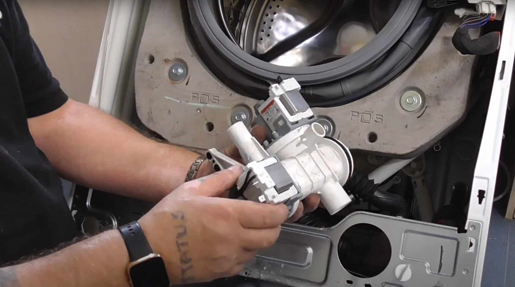 How to replace Samsung washing machine pump